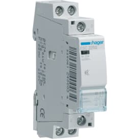 Kontaktor 25A 2 ender 230V 1M Brummingsfri
