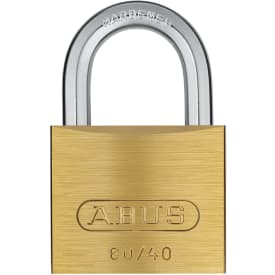 Abus 60/40 hänglås, mässing