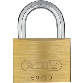 Abus 60/50 hänglås, mässing