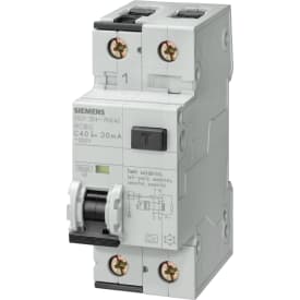 Kombinasjonsbryter Automatisk/HPFI 30MA C 10A 1P+N 10kA 5SU1354-7KK10