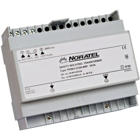 Transformator 230V/12-24V 40VA for DIN-skinne PDS40-21224-M3P