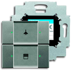 KNX Kontrollelement 2-touch meteor/metallgrå