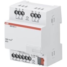 KNX I/O Aktuator 6A 4 Innganger/4 Utganger mdrc