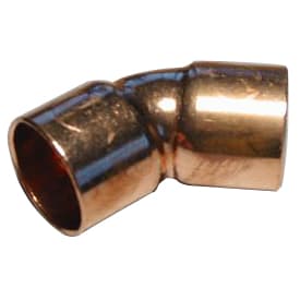 Loddebøyning muffe/muffe, 12 mm - 45°