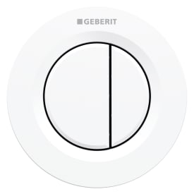 Geberit Omega 01 trykknap, hvid