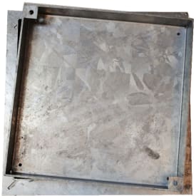 Jesmig karm m. 55mm integreret dæksel - Ø600mm, 12,5ton