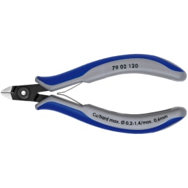 KNIPEX presisjonselektronikk bias-bites, minihode