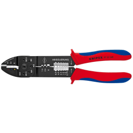 Knipex crimptang 240 mm - til diverse kabelsko i sort