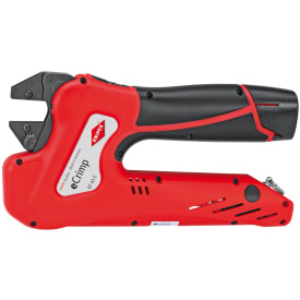 KNIPEX eCrimp systemtang for utskiftbare krympeinnsatser, 12 V