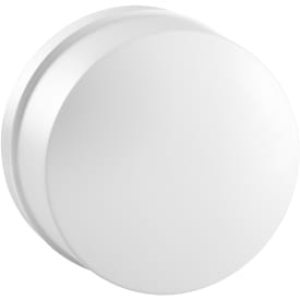 Tak-/veggarmatur Ø200, H100, E27 hvit IP43/44