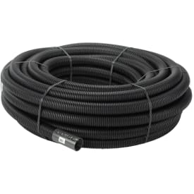50 meter Uponor PE dräneringsrör 110/98 mm, svart