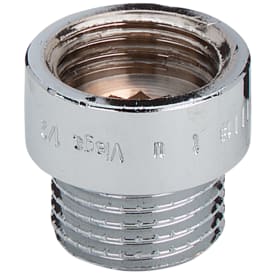 Förkromad förlängningsnippel, 3/4" - 20 mm