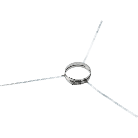 150 mm Metalbestos trebjelke med 5 meter patentbånd