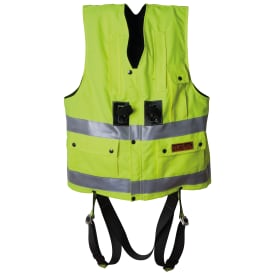 Ox-On Hi-Viz faldsikringsvest m. quickspænde str. L