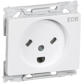 10 stk LK Opus 66 EDB Stikkontakt m/jord