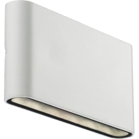 Nordlux Kinver utomhus vägglampa, hvit, 17,5 cm
