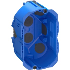 LK Fuga Air forfradåse, 1,5 modul, blå