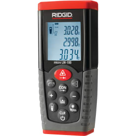 Ridgid afstandsmåler 100 meter