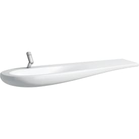 Laufen IlBagno Alessi servant, 160x50 cm, venstre, hvit