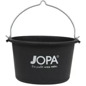 Jopa svart hink med bärhandtag, 40 liter