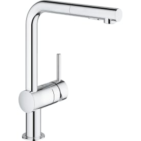 Grohe Minta kjøkkenarmatur, uttrekkbar tut, stål