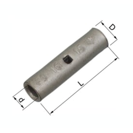 Presshylse CU KSF 16 mm², klasse 2 og 5