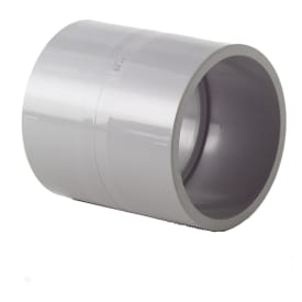 +GF+ muffe, Ø32 mm, plast, grå