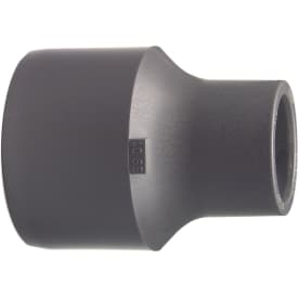 +GF+ reduktion, Ø25x20 mm, plast, grå