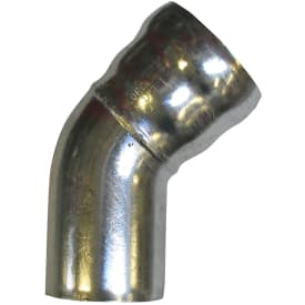 70 mm x 45° Bøy avløpsstål GM-X