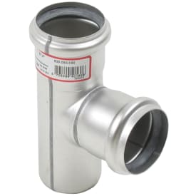 Blücher EuroPipe grenrør, 87,5°, Ø50x50 mm, rustfrit stål