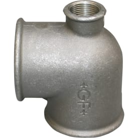 Sort tee 1 1/2" x 1" x 1"