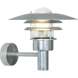 Nordlux Lønstrup 32 vägglampa utomhus, galvaniserat stål