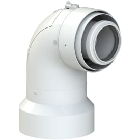 60/100 mm MB ConneXt vinkelreduktion m/inspektion 80/125-60/100 mm