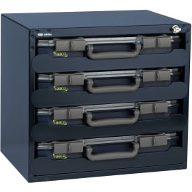 Raaco Safebox sortimentsboks med 4 bokser