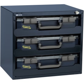 Raaco Safebox sortimentslåda med 3 lådor