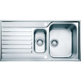 Franke Ascona ASX 651 køkkenvask, 100x51 cm, rustfrit stål