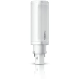 Philips CorePro 4,5W PL-C LED rør erstatter 13W PL rør, G24d-1 2 pin, 3000K