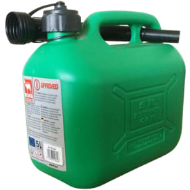 Benzindunk, grøn, 5 l