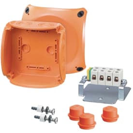 Branddåse Kvik FK0606 1,5-6 5P, orange 130 x 130 mm