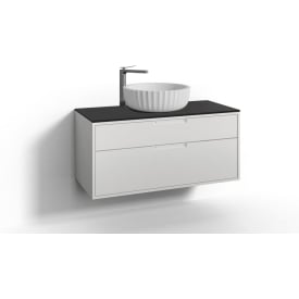 Svedbergs Sirius bordplate 100x46 cm, sort