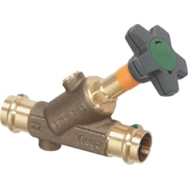 Viega Easytop snedsitsventil, tappvatten, värme, 54 mm