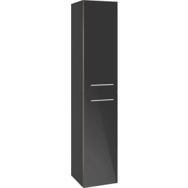 Villeroy & Boch Avento højskab, 35x176 cm, venstre, grå