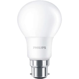 Philips CorePro B22 standardlampa, 2700K, 8W