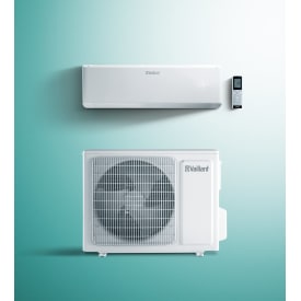 Vaillant climaVAIR VAI 5-065WN varmepumpe, luft/luft, 7,20 kW, 130-170 m², hvid