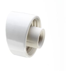 Vegglampe skråstilt, E27, gjenge 84,5 mm, hvit, IP20