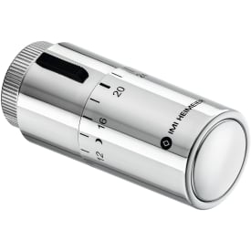 IMI Halo radiatortermostat, M30 ventilkobling, 6–28 °C, krom