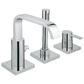 Grohe Allure 3 huls kar-/brusebatteri, krom