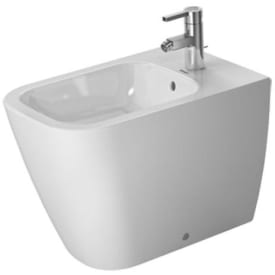 Duravit Happy D.2 bidé, golvstående, rengöringsvänlig, vit