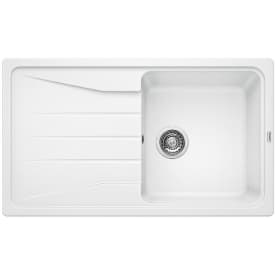 Blanco Sona 5 S UX diskbänk, 86x50 cm, vit