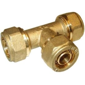 Pex t-koppling 16 mm
